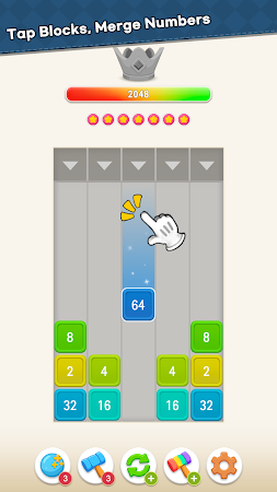 Game screenshot ナンバーファクトリー : マージゲーム mod apk