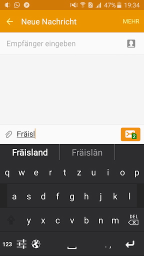 Interfrisian Keyboard Screen 3