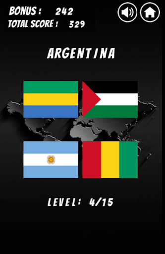 Bandeiras do Mundo Quiz Screen 2