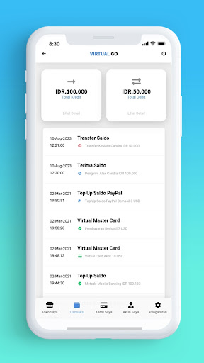 Virtual GO Mobile Screen 3