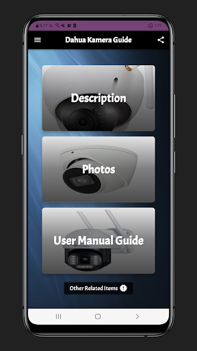Android application Duha kamera guide screenshort