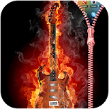 Rock Guitar Lock Screen icon