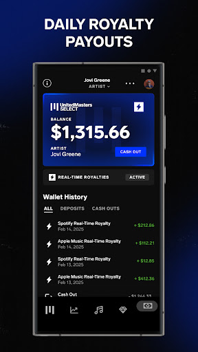 Screenshot of UnitedMasters: Release Music