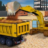Sand Excavator Construction 3D icon
