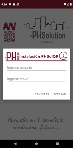 Android application Ph Solqr screenshort