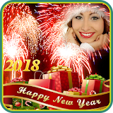 Happy New Year Photo Frame Editor Effects 2018 icon