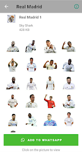 Real Madrid Stickers Unknown