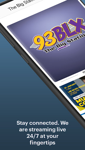 Android application The Big Station 93 BLX screenshort