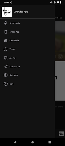 Android application DMPulse screenshort