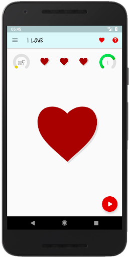 Android application I Love - Poems and citations screenshort