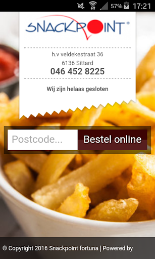 Android application Snackpoint Fortuna screenshort