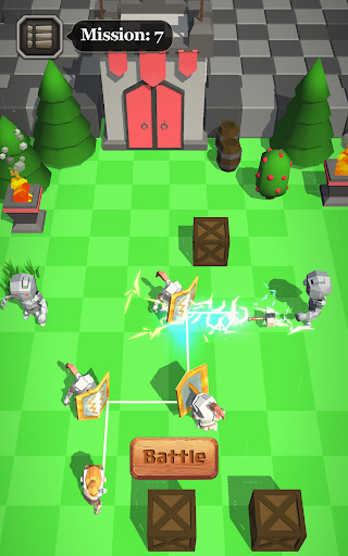 Hammer Man- Battle Strategy 3D Screen 2