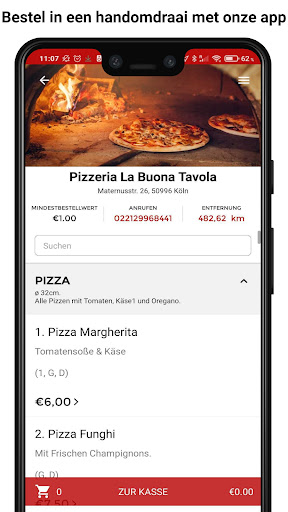 Pizzeria La Buona Tavola Screen 2