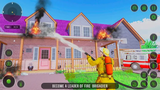 Fireman Sim: firefighter games