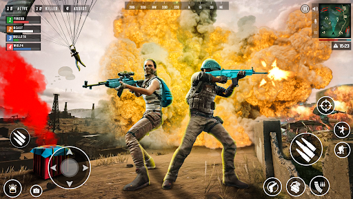 Android application Elite Force FPS Shooting Games screenshort