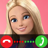 Barbie princess Fashion Doll Call Simulator icon