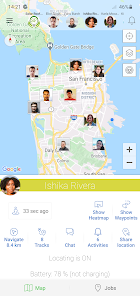 Screenshot 6 Hellotracks - Locación en vivo android