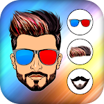 Cover Image of Download Men Face Editor: Hair, Beard  APK