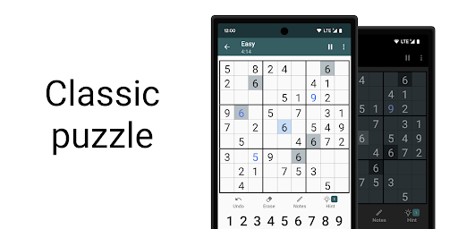Android application Sudoku - Classic Sudoku Game screenshort