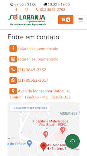 Só Laranja Supermercados - Loj Screen 2