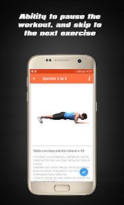 Captura 2 Home Workout - No equipment android