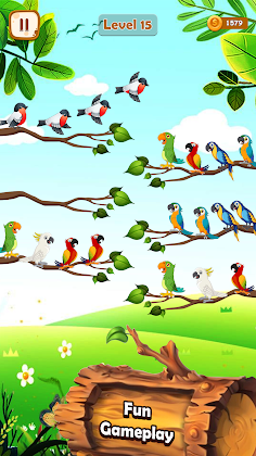 Bird Sort - Color Puzzle Games - Screenshot 2