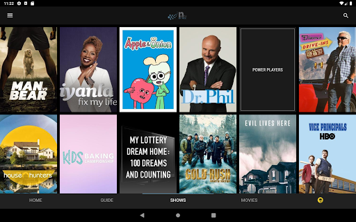 Screenshot of nexTV by HCC