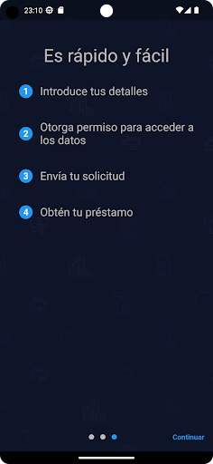 Android application Prosperas Recommender screenshort