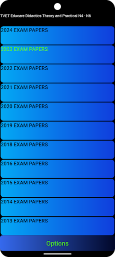 Android application TVET Educare Didactics Theory screenshort
