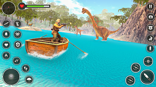 Dinosaur Hunter 3D Game Screen 2