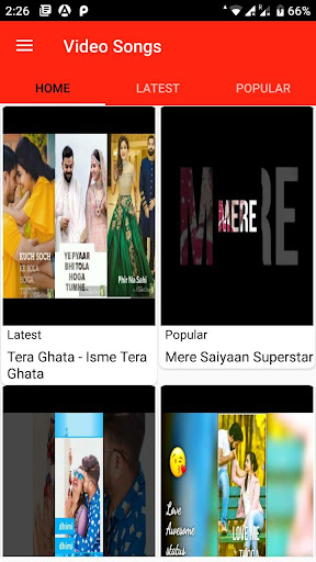 video songs Screenshot 1 - AppWisp.com