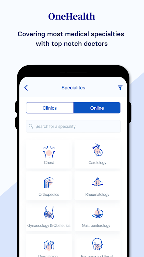 OneHealth Medical Centers Screen 2