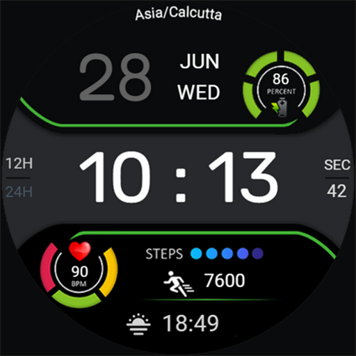 IA93 Digital Watchface logo