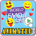 Cover Image of ダウンロード Animated emoji Stickers  APK