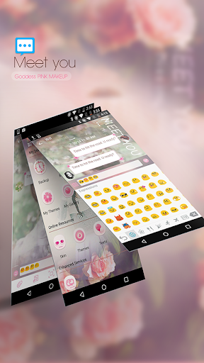 Android application Handcent Skin (Meet you) screenshort