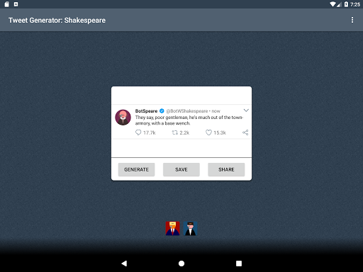 Tweet Generator Shakespeare