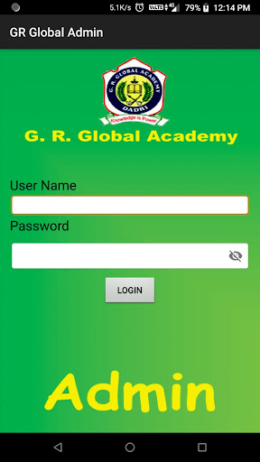 GRGA ADMIN APP Screen 3