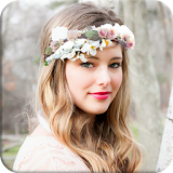 Girl Flower Crown icon