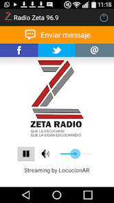Captura de Pantalla 1 Radio Zeta 96.9 android