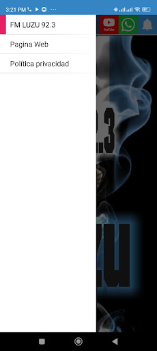Android application FM LUZU 92.3 screenshort