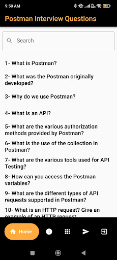 Post Man Interview Question