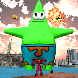 Monster Star VS Robot Fly Car icon