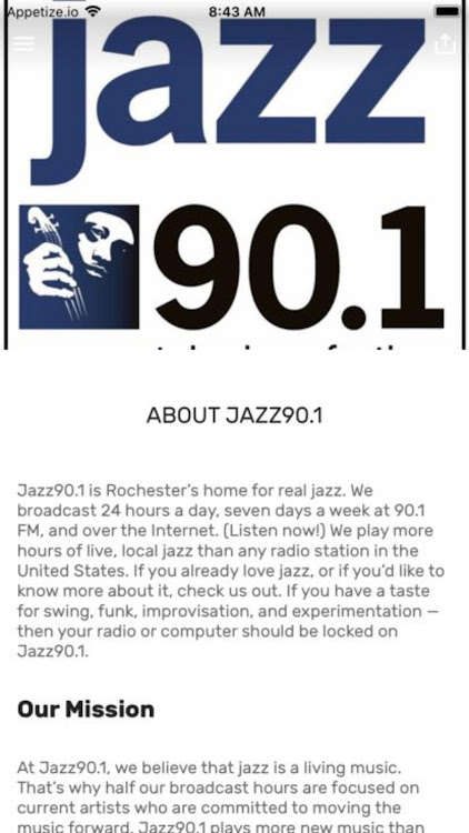 Jazz90.1 WGMC-FM - 6.0.19 - (Android)