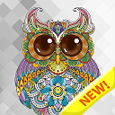 App herunterladen Mandala book paint pages - Adult color by Installieren Sie Neueste APK Downloader