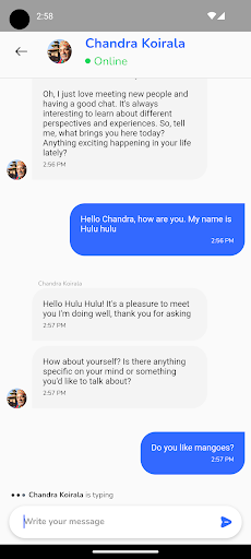 Lets Chat Screen 3