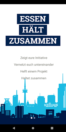 Android application I do Essen - die Community für screenshort