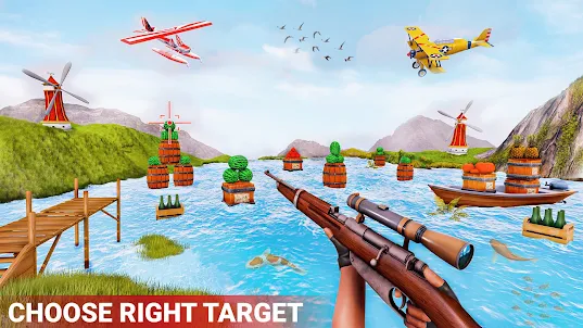 Fruit Shooter Game - Gun Games