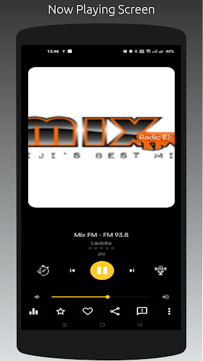Android application Radio FJ: All Fiji Stations screenshort