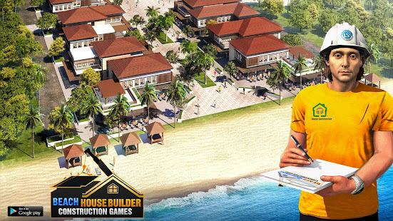 Beach House Builder Construction Games 2021 2.5 screenshots 3