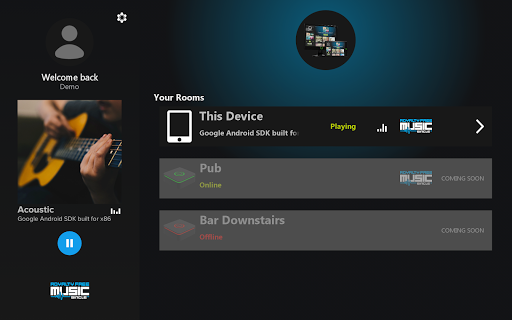Android application Stream APP screenshort